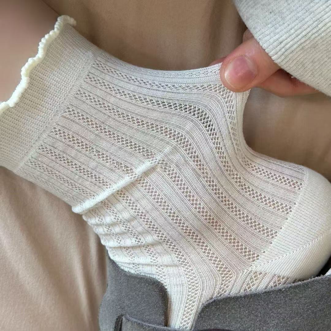 Official Store – Breathable Cotton Socks | Designed for Comfort, Style 🌸